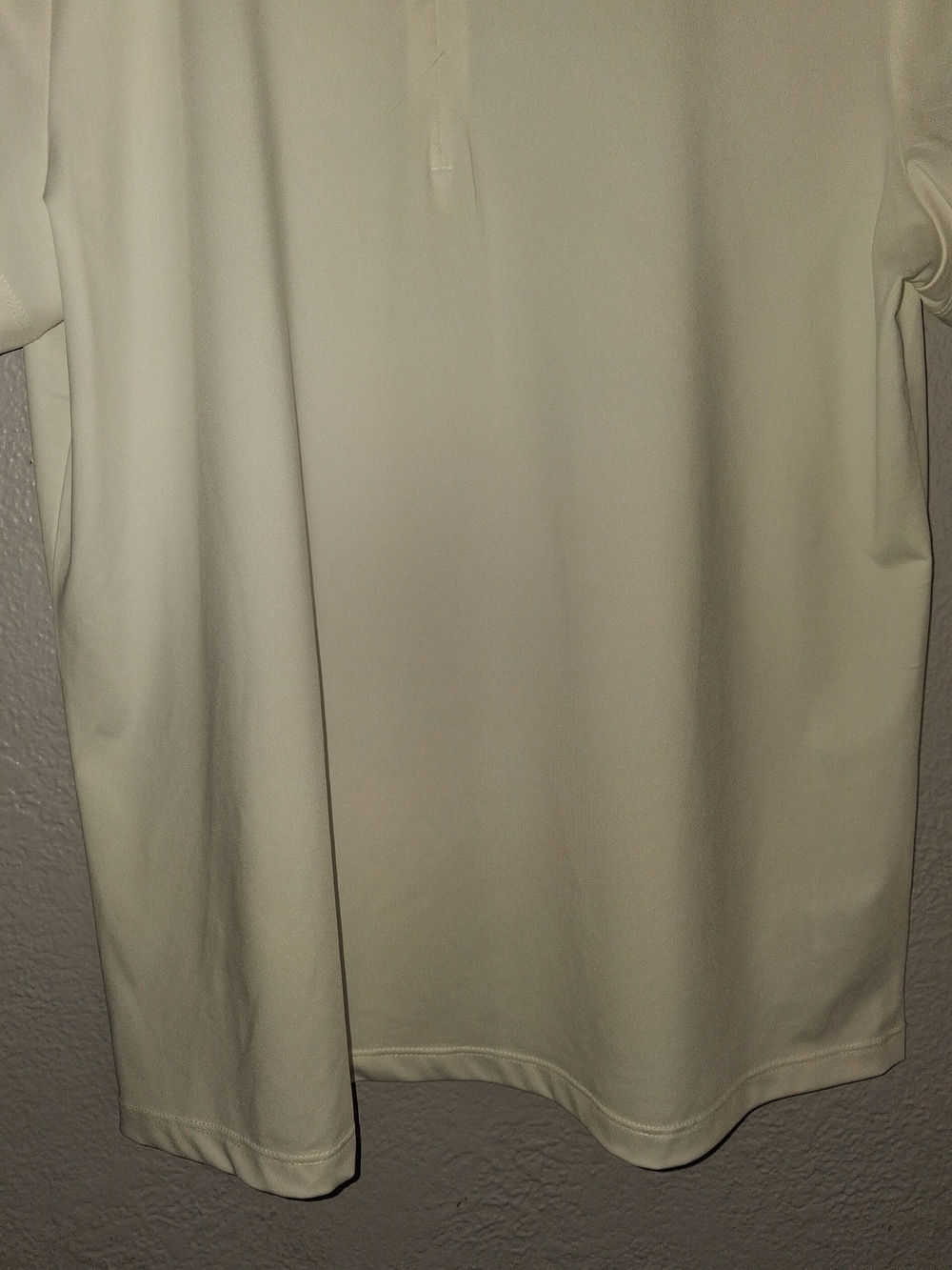 Tommy Bahama Golf Cream Polo with Pastel Patterned Collar XL - Picture 3 of 6